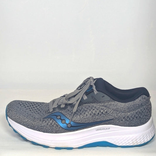 NEW Saucony Mens Clarion 2 Running running shoe Sz 7.5 blue/grey