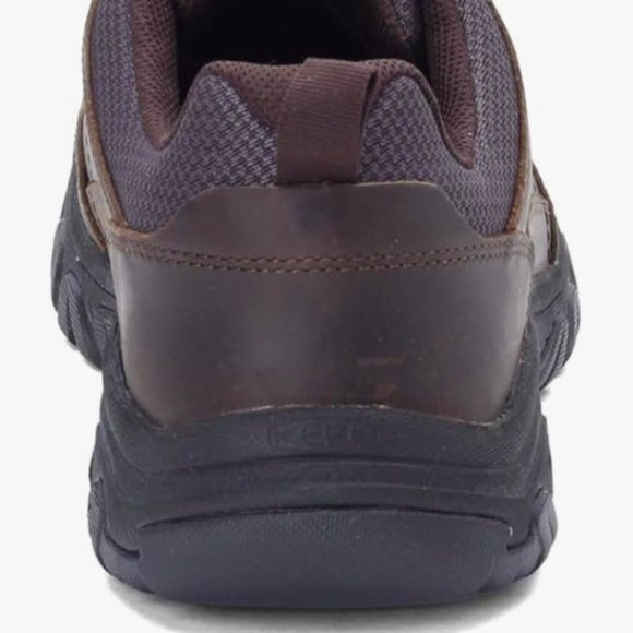 NEW Keen Mens Targhee 3 Oxford Casual Hiking Shoes Dark Earth Brown Mulch Sz 10