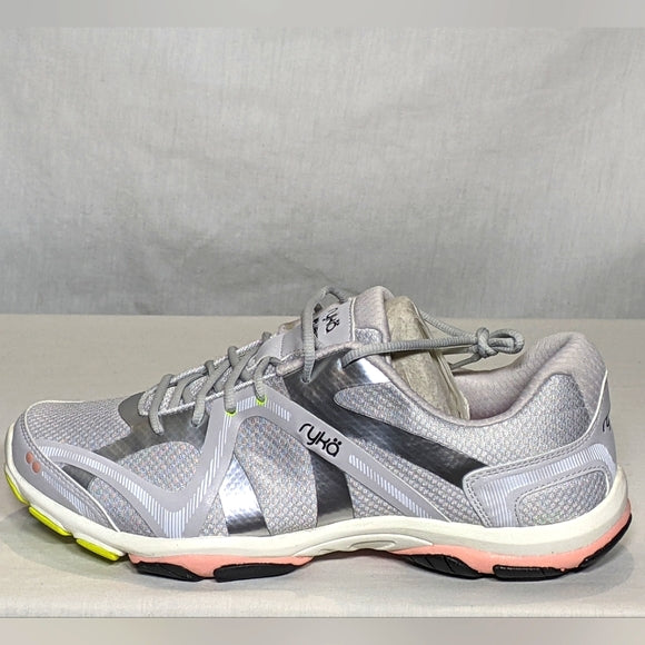 NEW Ryka Womens Influence Cross Trainer Sz 11 Wide Vapor grey