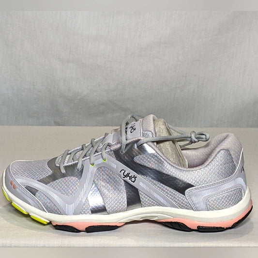 NEW Ryka Womens Influence Cross Trainer Sz 11 Wide Vapor grey